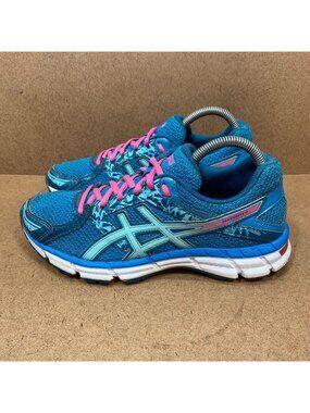Asics Gel-Excite 3 Womens Running Shoes Turquoise Pink 8.5 Athletic Sneakers